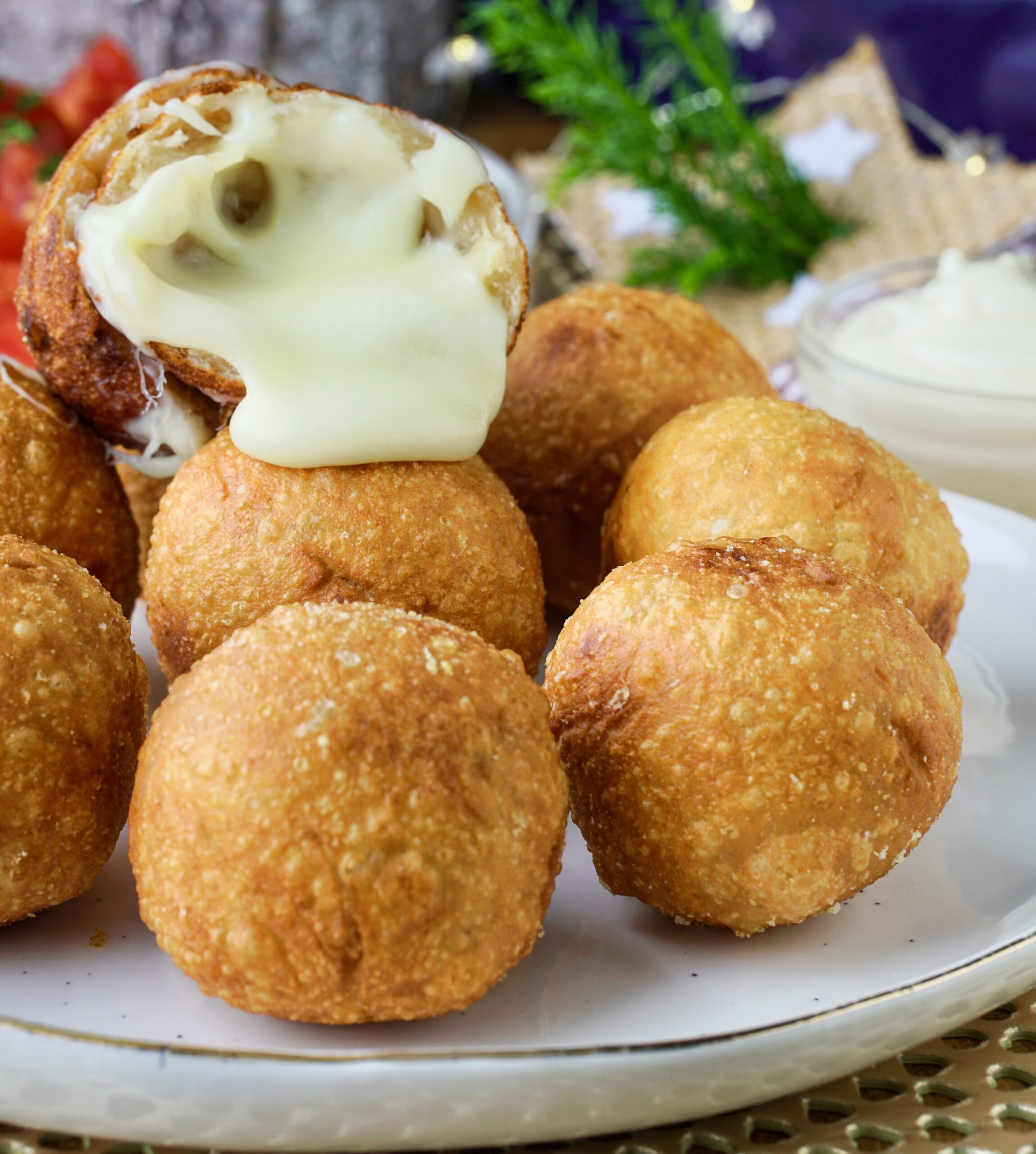 Roppanós sajtgolyók